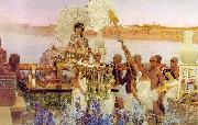 Alma Tadema The Finding of Moses Spain oil painting artist